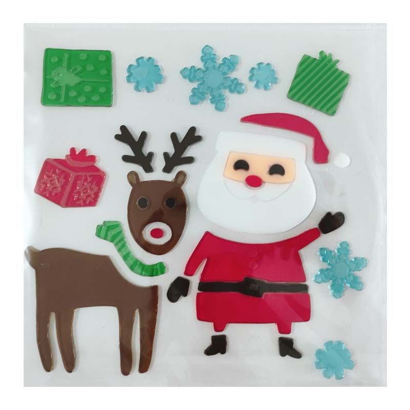 Christmas Gel Stickers