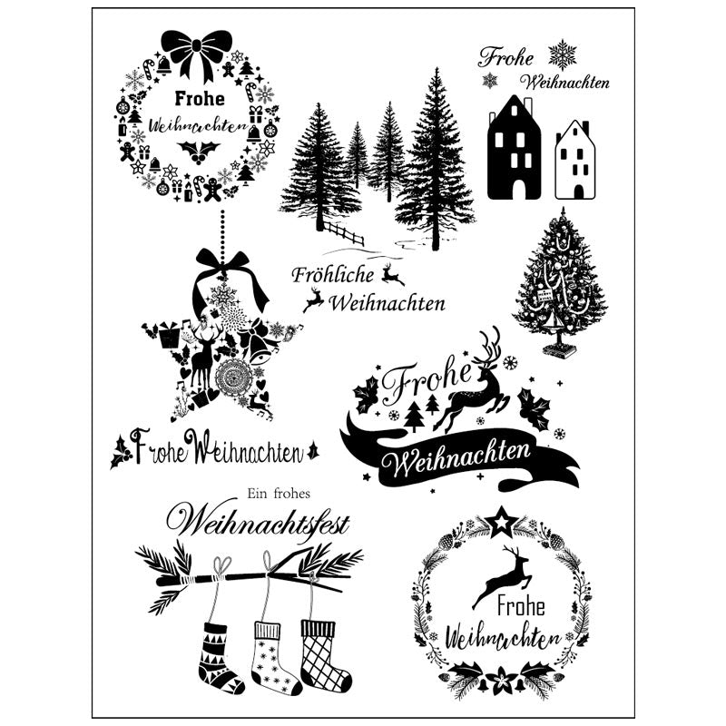 Christmas stickers