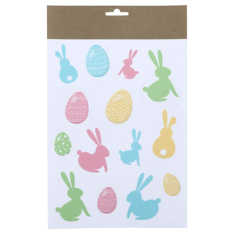 Easter window stickers