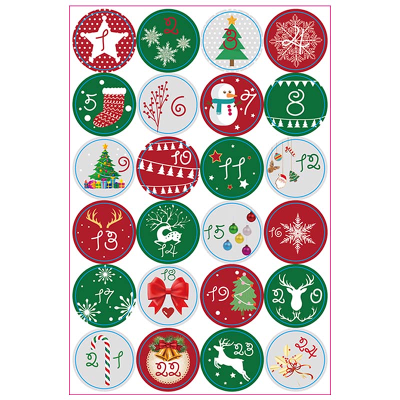 Christmas stickers