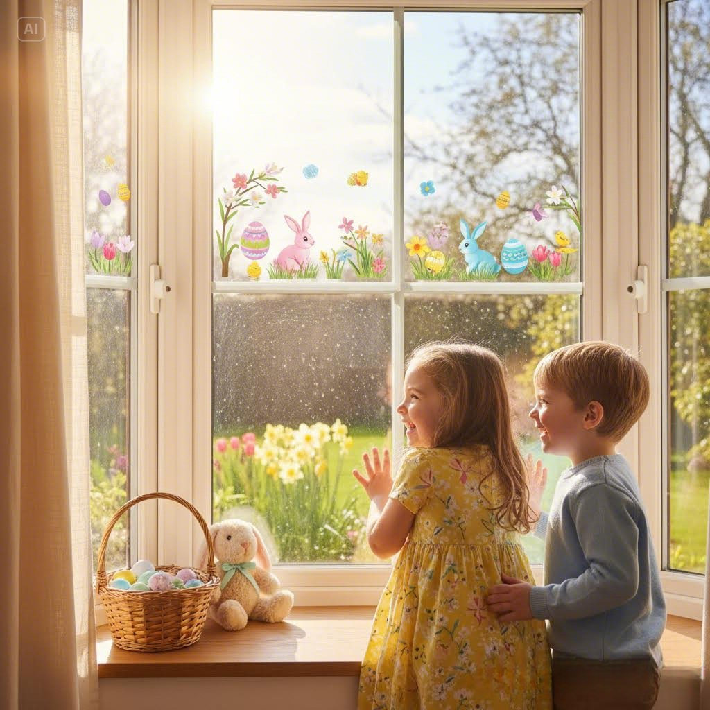 Easter Window Stickers