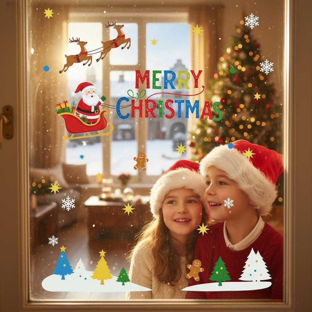 Christmas Window Stickers