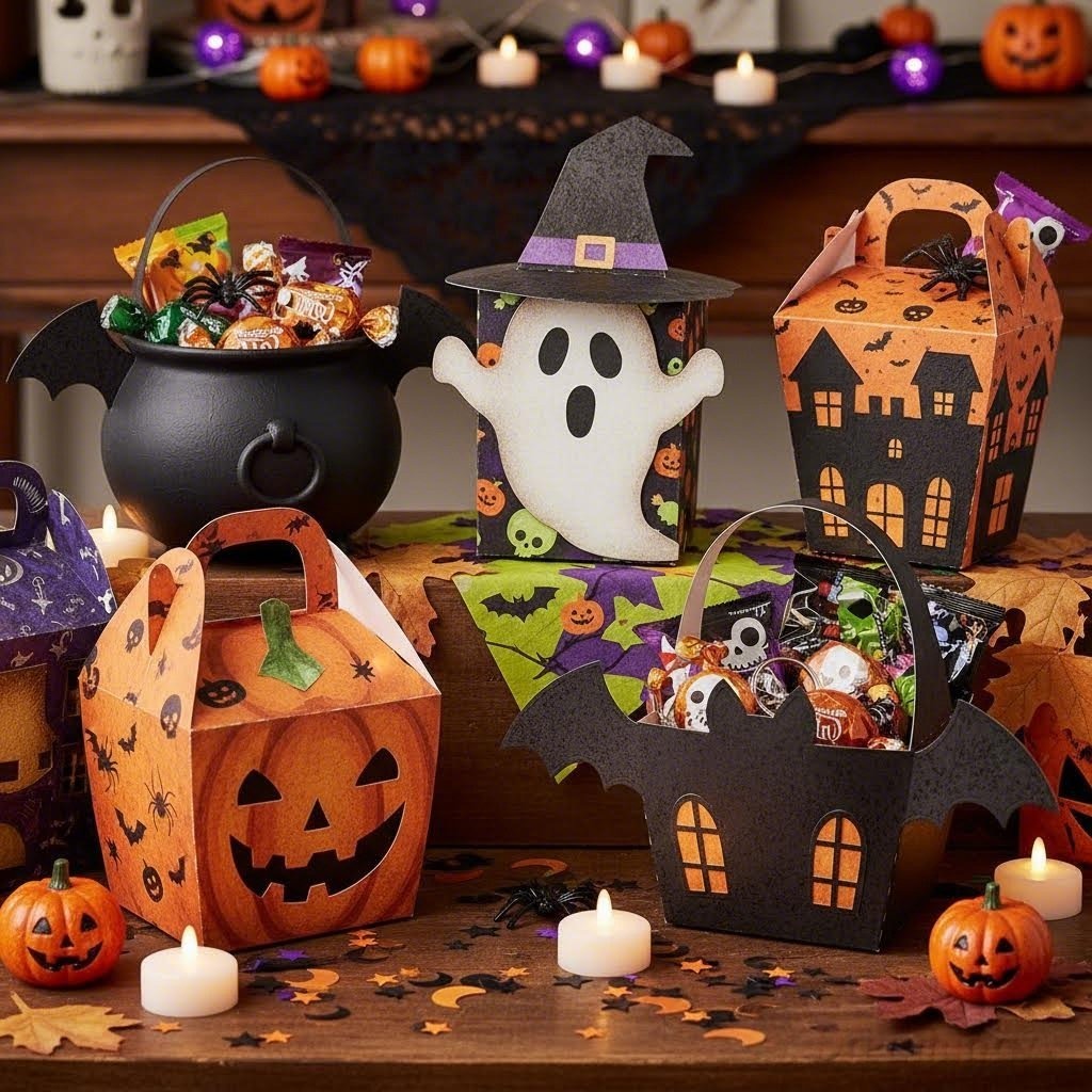 Halloween Gift Boxes & Gift Baskets