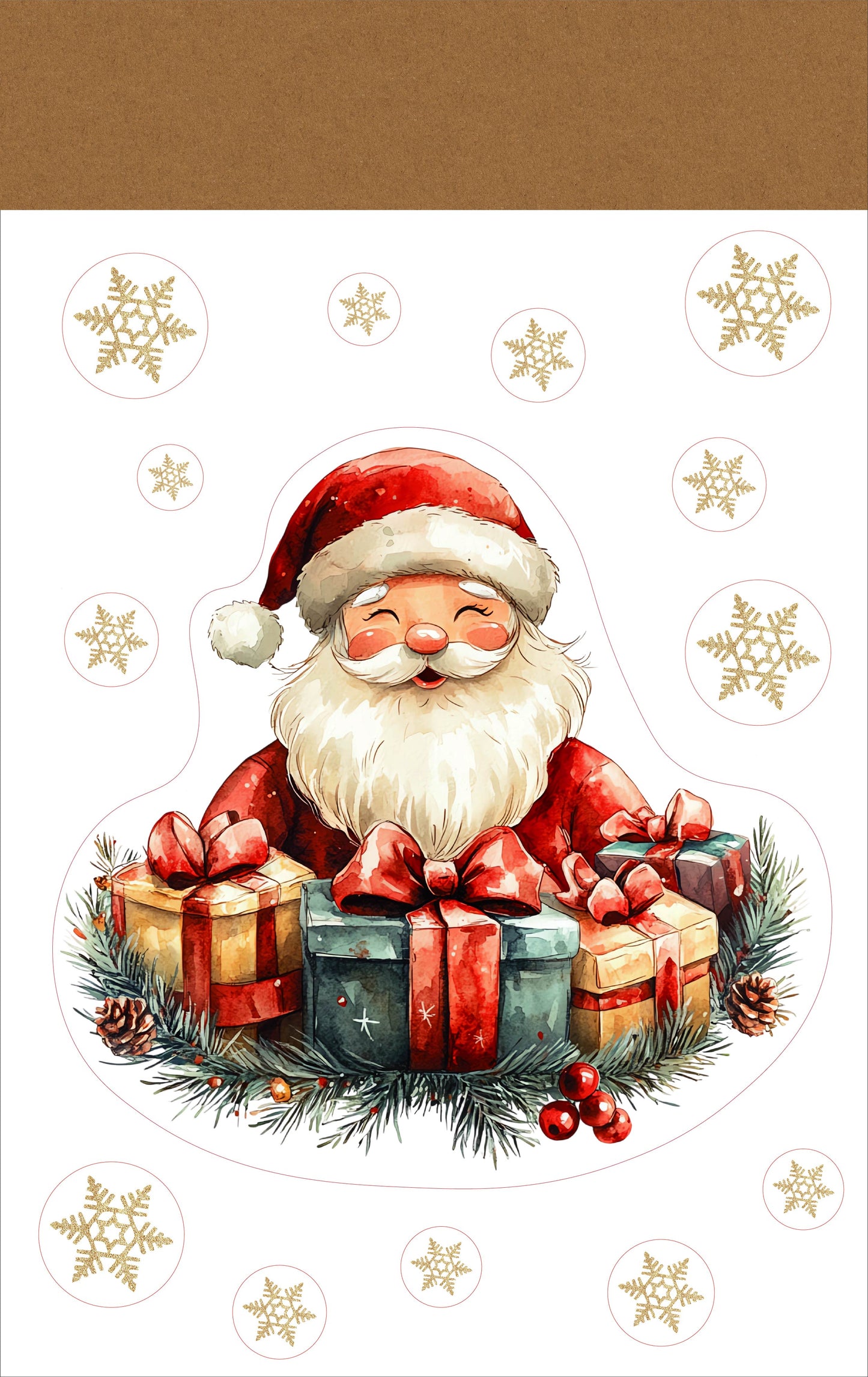 Christmas Static Cling Stickers