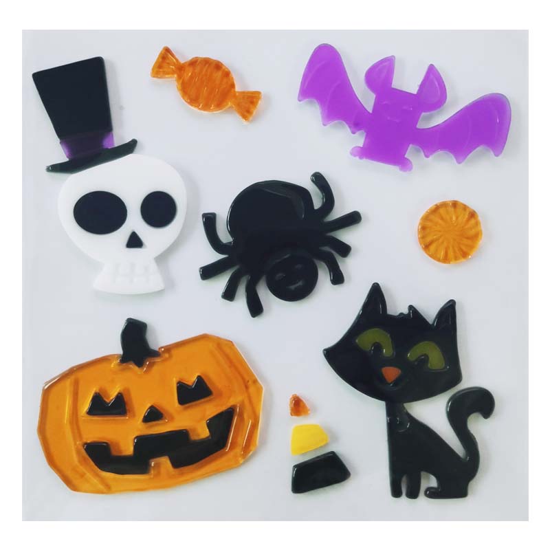 Halloween Gel Stickers