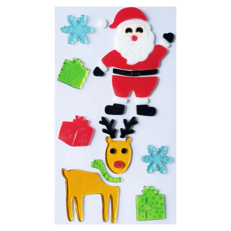 Christmas Gel Stickers