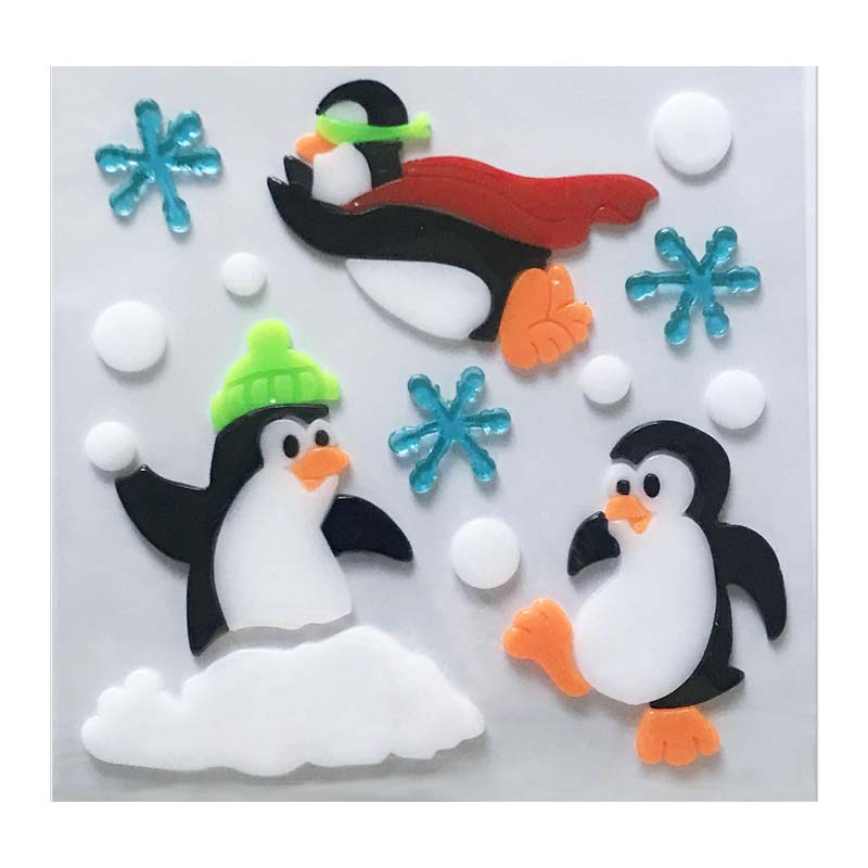 Christmas Gel Stickers