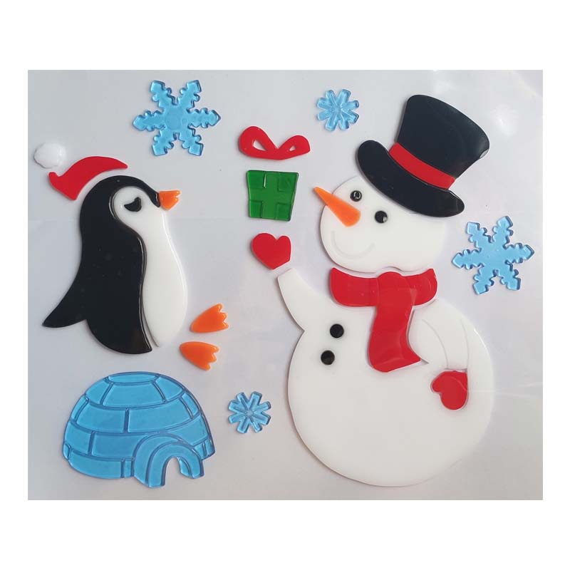 Christmas Gel Stickers
