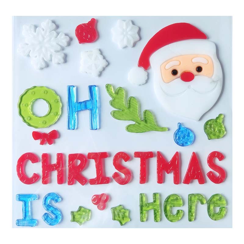 Christmas Gel Stickers