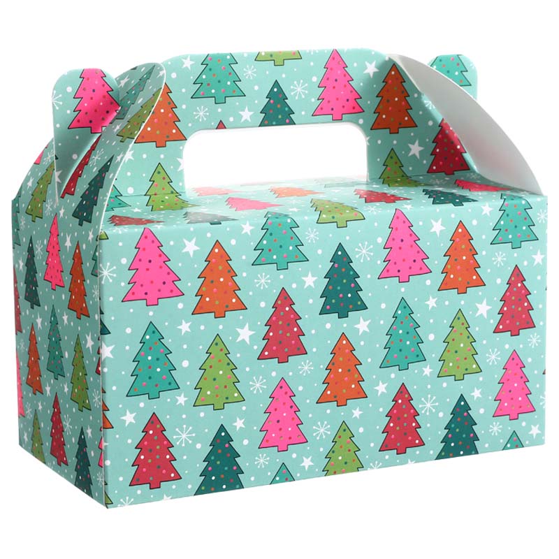 Colourful Christmas Tree Gift Box