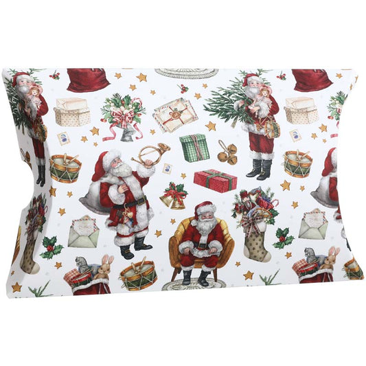 Vintage Santa Gift Box