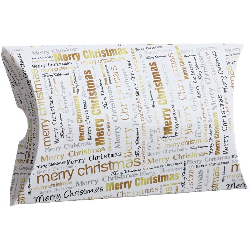 Merry Christmas Pillow Box