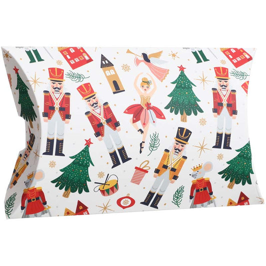 Nutcracker Christmas Pillow Box