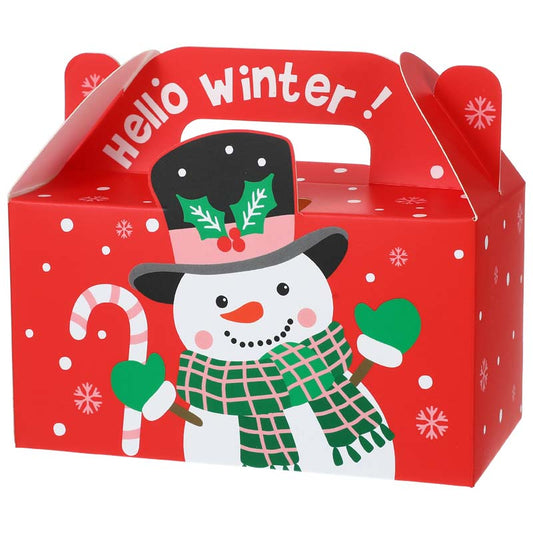 Hello Winter Snowman Candy Box