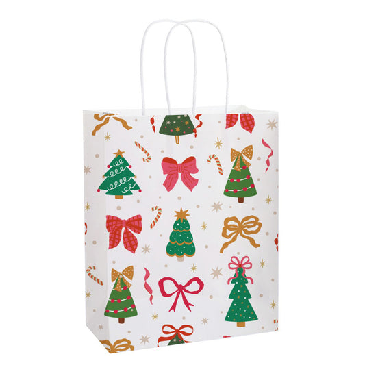 Bow-tiful Trees Christmas Gift Bag