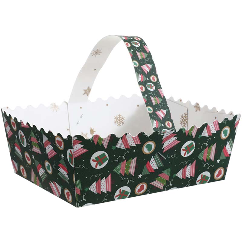 Christmas Tree Paper Baskets