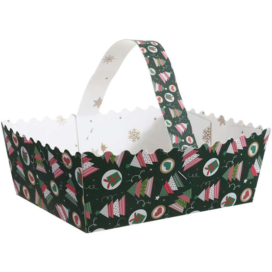 Christmas Tree Paper Baskets