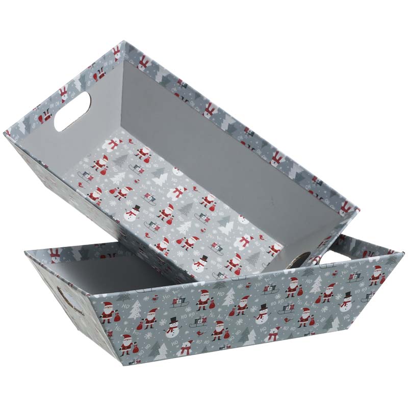 T-shaped Santa & Snowman Hard Paper Box