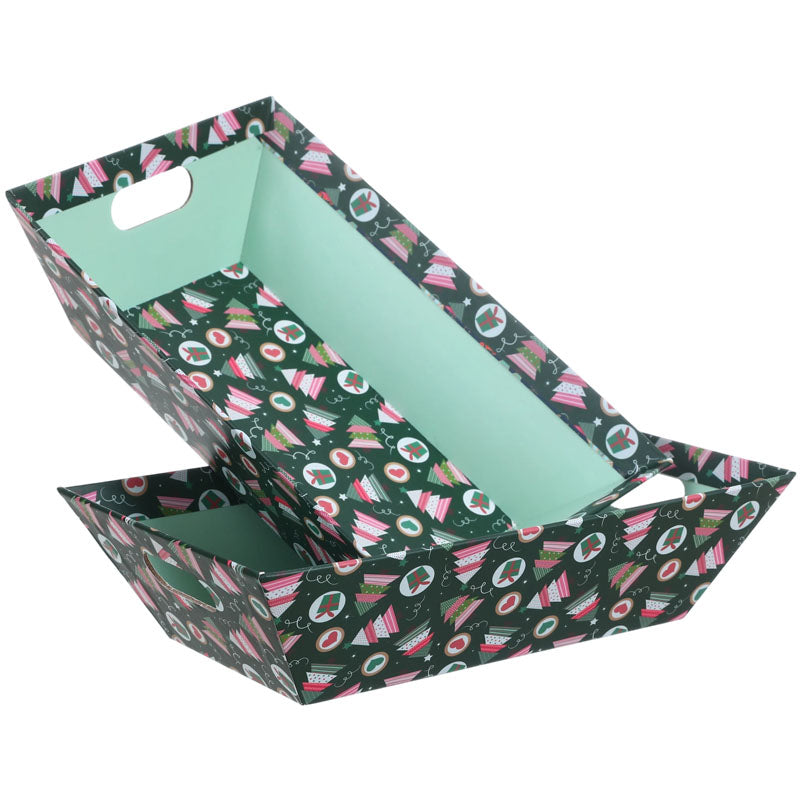 Christmas Tree Hard Paper Box