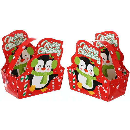 Christmas Shaped Paper Basket