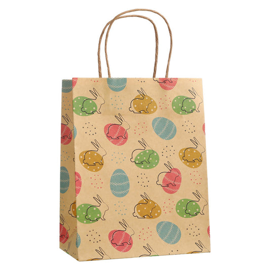 Kraft Easter Bunny & Eggs Paper Bags