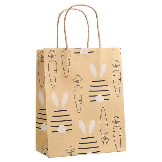 Kraft Easter Rabbit Paper Bags