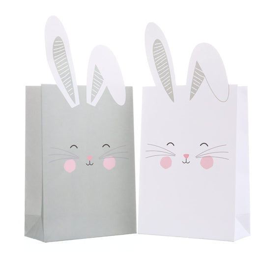 Bunny Ear Minimalist Easter Gift Bag Set