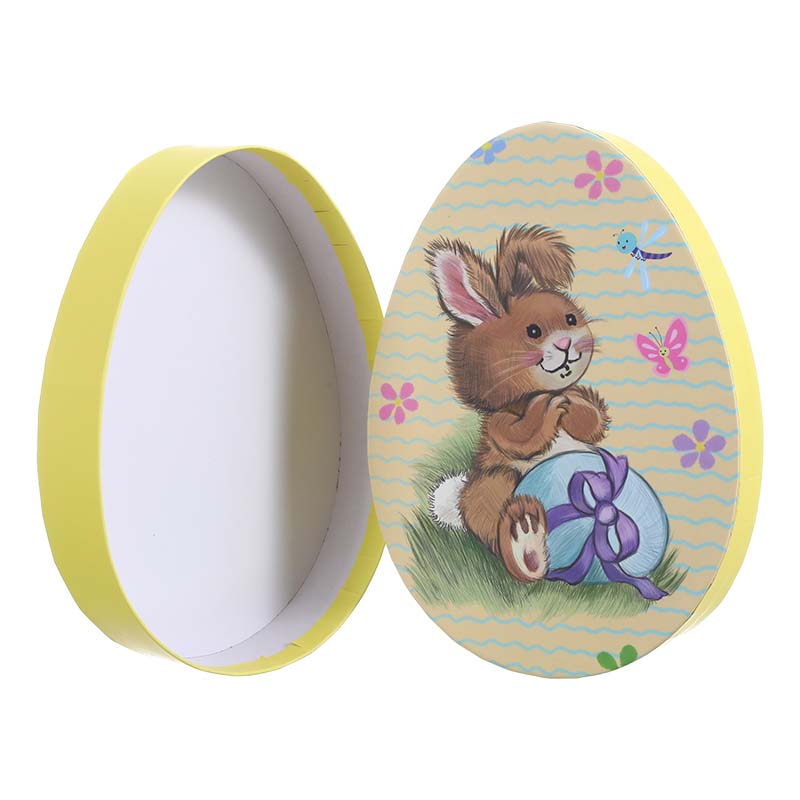 Easter Egg-Shaped Bunny Gift Box