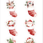 Christmas Static Cling Stickers