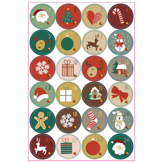 Christmas stickers