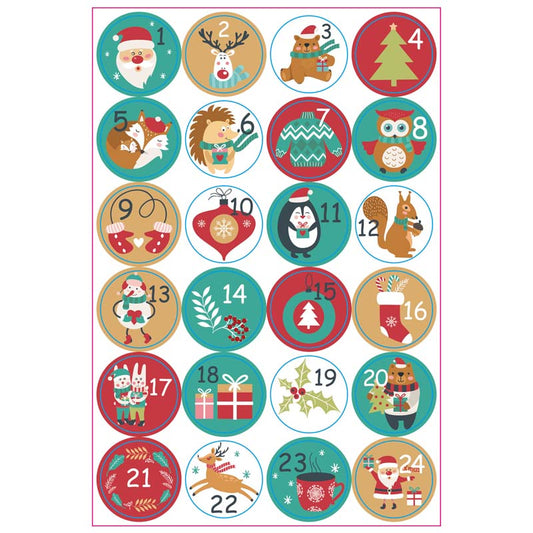 Christmas stickers