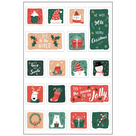 Christmas stickers